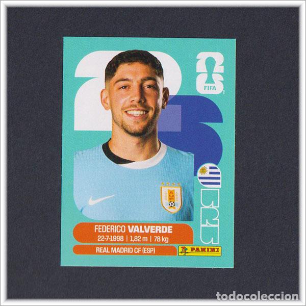 Cromos de F&uacute;tbol: FIFA WORLD CUP 2026 26 MUNDIAL PANINI FEDE VALVERDE URU 10 URUGUAY COLECCI&Oacute;N ALBUM LIGA STICKER