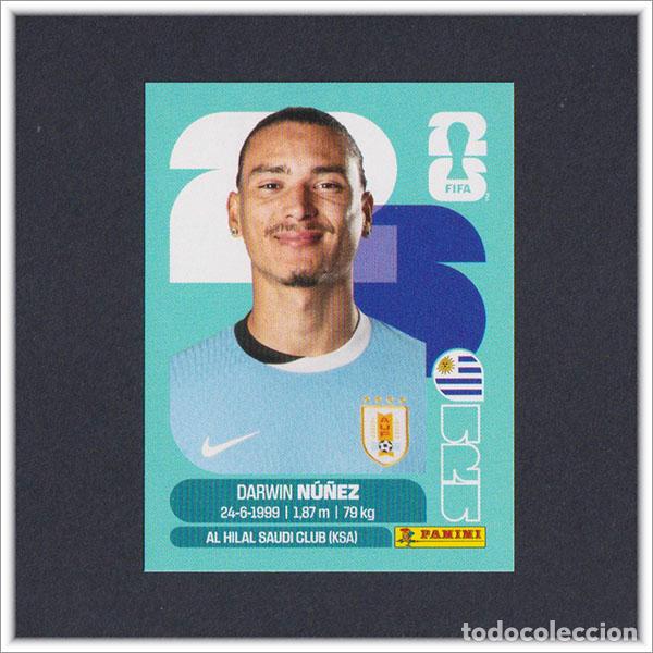 Fu&szlig;ball-Sticker: FIFA WORLD CUP 2026 26 MUNDIAL PANINI NU&Ntilde;EZ URU 17 URUGUAY COLECCI&Oacute;N ALBUM LIGA STICKER