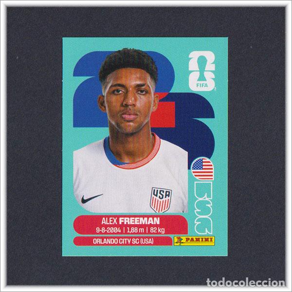 Figurine di Calcio: FIFA WORLD CUP 2026 26 MUNDIAL PANINI FREEMAN USA 6 ESTADOS UNIDOS EEUU COLECCI&Oacute;N LIGA STICKER