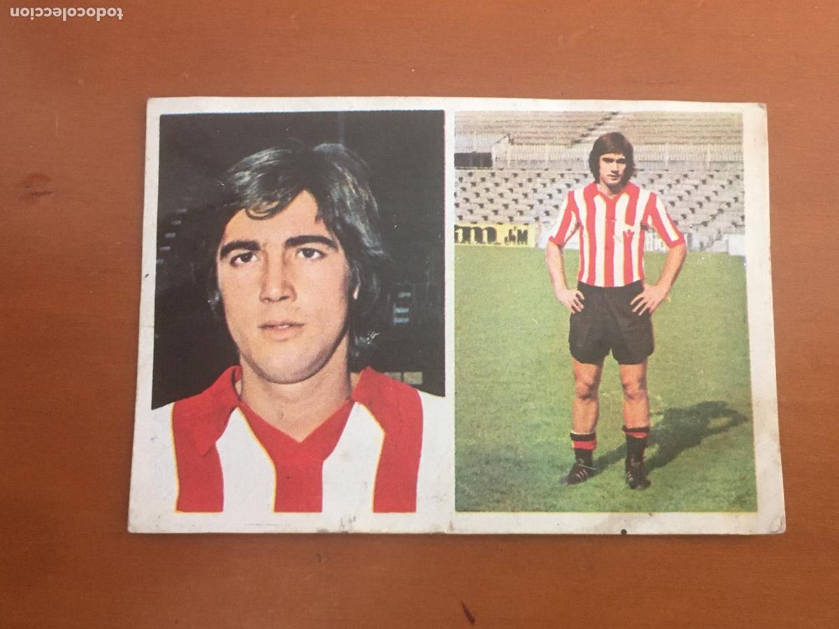 Figurine di Calcio: o&ntilde;aederra bilbao cromo n&ordm; 7 campeonato nacional liga futbol 1976 1977 76 77 fher nunca pegado