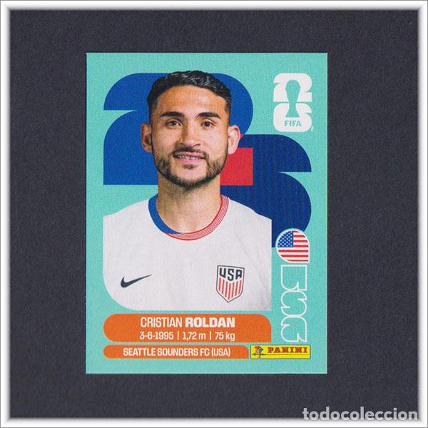 Figurine di Calcio: FIFA WORLD CUP 2026 26 MUNDIAL PANINI ROLDAN USA 11 ESTADOS UNIDOS EEUU COLECCI&Oacute;N LIGA STICKER