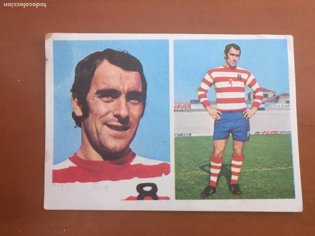 Cromos de f&uacute;tbol: lorenzo granada cromo 282 campeonato nacional liga futbol 1976 1977 76 77 fher nunca pegado