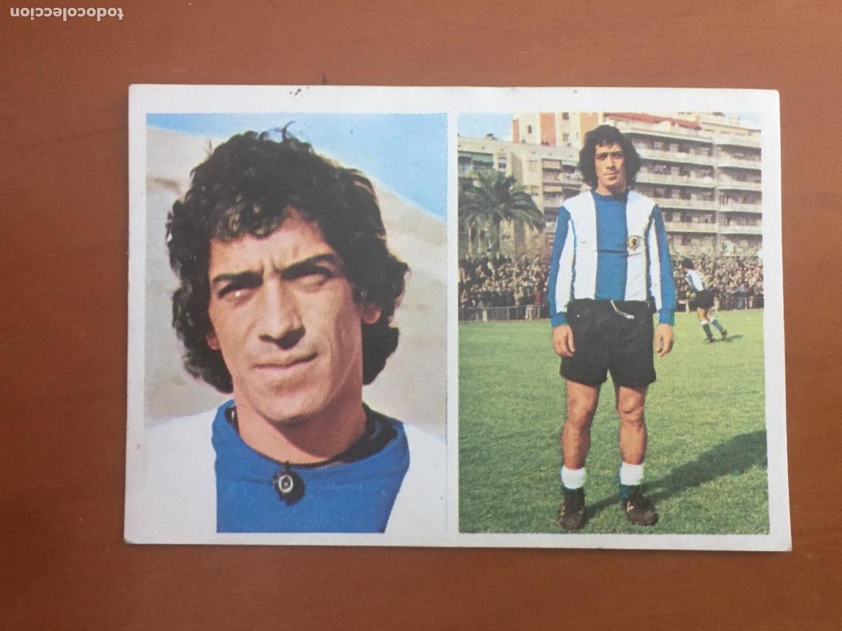 Cromos de F&uacute;tbol: juanito hercules cromo 100 campeonato nacional liga futbol 1976 1977 76 77 fher nunca pegado