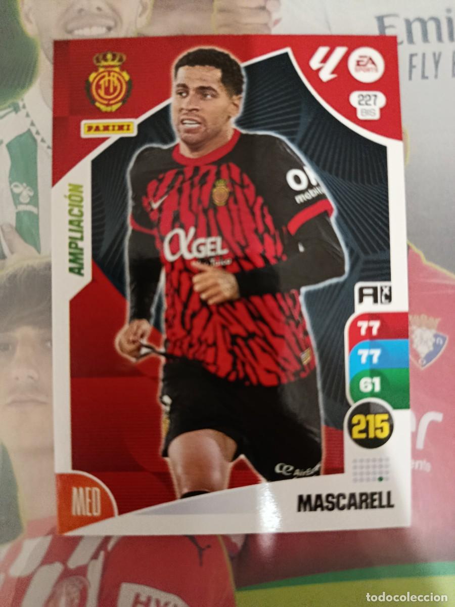 Cromos de F&uacute;tbol: Adrenalyn 24/25. 227 bis- Mascarell. Real Mallorca.