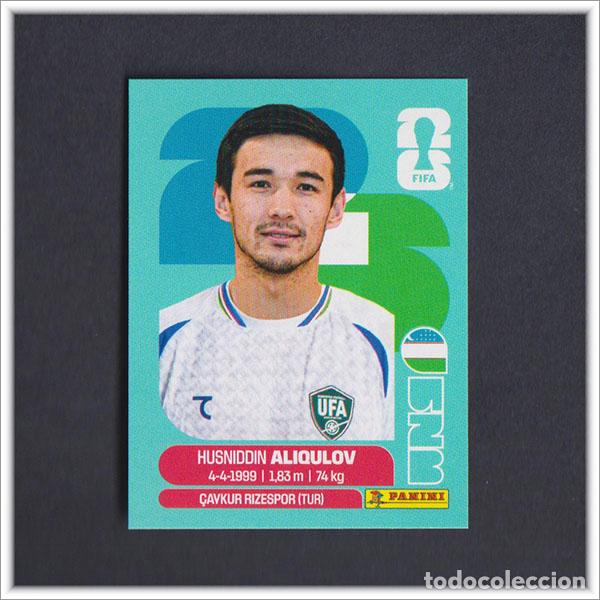 Cromos de F&uacute;tbol: FIFA WORLD CUP 2026 26 MUNDIAL PANINI ALIQULOV UZB 6 UZBEKIST&Aacute;N COLECCI&Oacute;N ALBUM LIGA STICKER