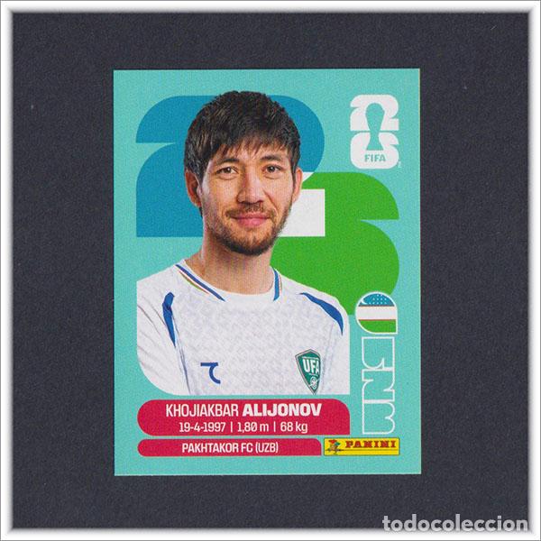 Cromos de F&uacute;tbol: FIFA WORLD CUP 2026 26 MUNDIAL PANINI ALIJONOV UZB 8 UZBEKIST&Aacute;N COLECCI&Oacute;N ALBUM LIGA STICKER