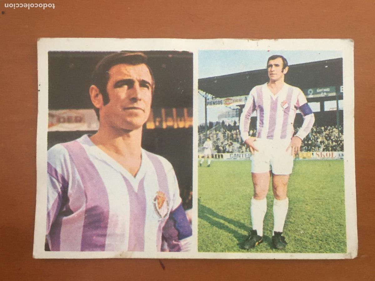 Cromos de f&uacute;tbol: lizarralde valladolid cromo 310 campeonato nacional liga futbol 1976 1977 76 77 fher nunca pegado