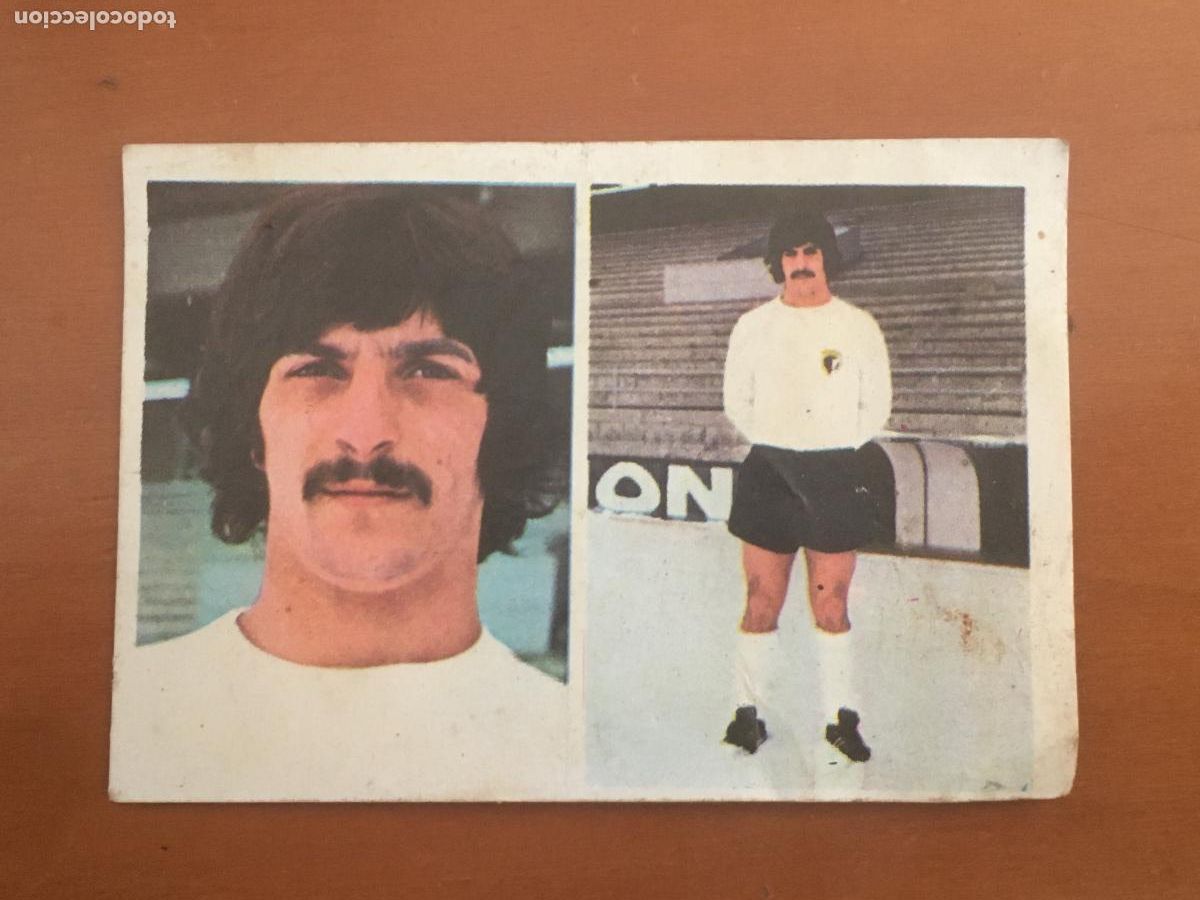 Cromos de f&uacute;tbol: viteri burgos cromo 59 campeonato nacional liga futbol 1976 1977 76 77 fher nunca pegado