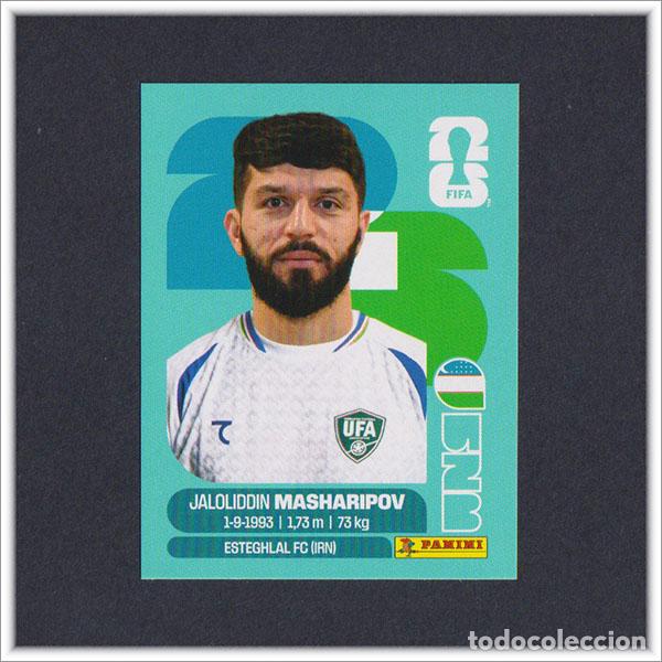 Cromos de F&uacute;tbol: FIFA WORLD CUP 2026 26 MUNDIAL PANINI MASHARIPOV UZB 18 UZBEKIST&Aacute;N ALBUM COLECCI&Oacute;N LIGA STICKER