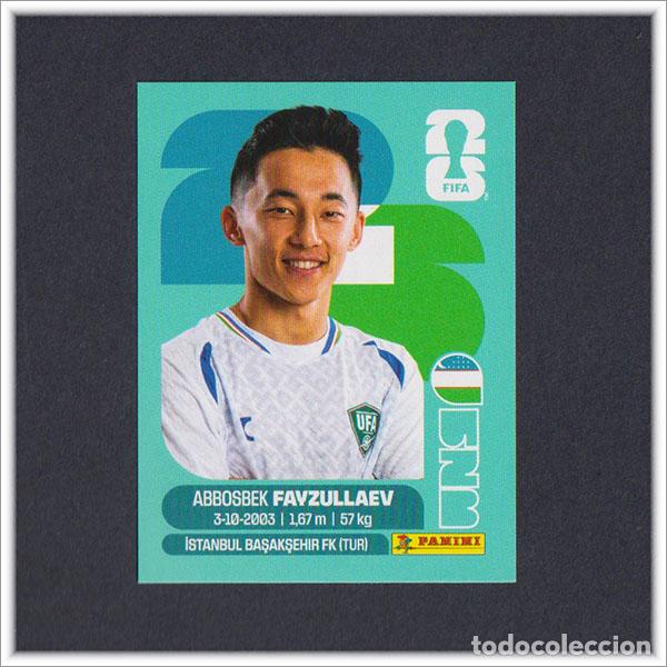 Cromos de F&uacute;tbol: FIFA WORLD CUP 2026 26 MUNDIAL PANINI FAYZULLAEV UZB 20 UZBEKIST&Aacute;N ALBUM COLECCI&Oacute;N LIGA STICKER