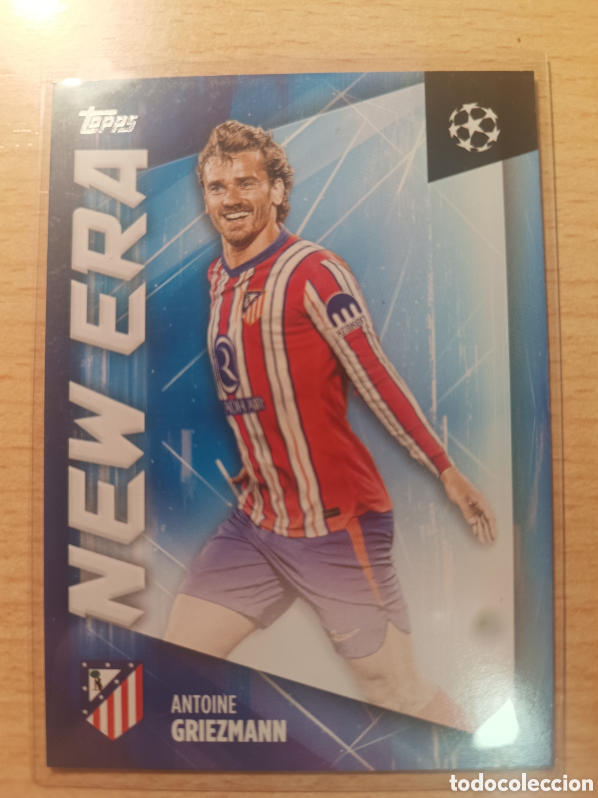 Cromos de Futebol: NE-25 ANTOINE GRIEZMANN NEW ERA ATL&Eacute;TICO DE MADRID TOPPS UCC FLAGSHIP 2024 2025 24 25