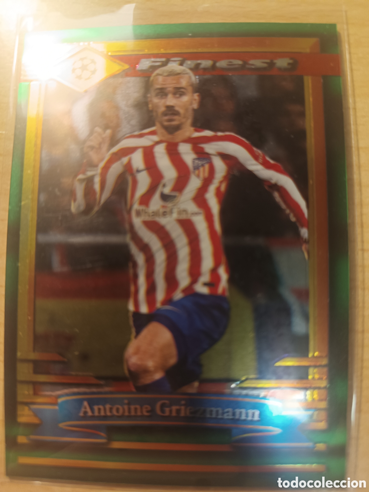 Cromos de F&uacute;tbol: 36 ANTOINE GRIEZMANN TOPPS FINEST FLASHBACK 2022 2023 ATL&Eacute;TICO DE MADRID 22 23