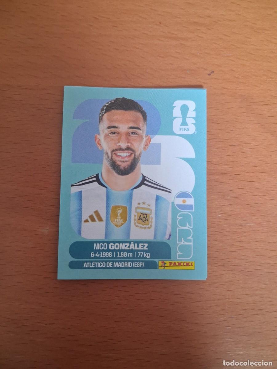 Fu&szlig;ball-Sticker: Fifa World Cup 26 Mundial 2026 ARG 16 Argentina Nico Gonzalez