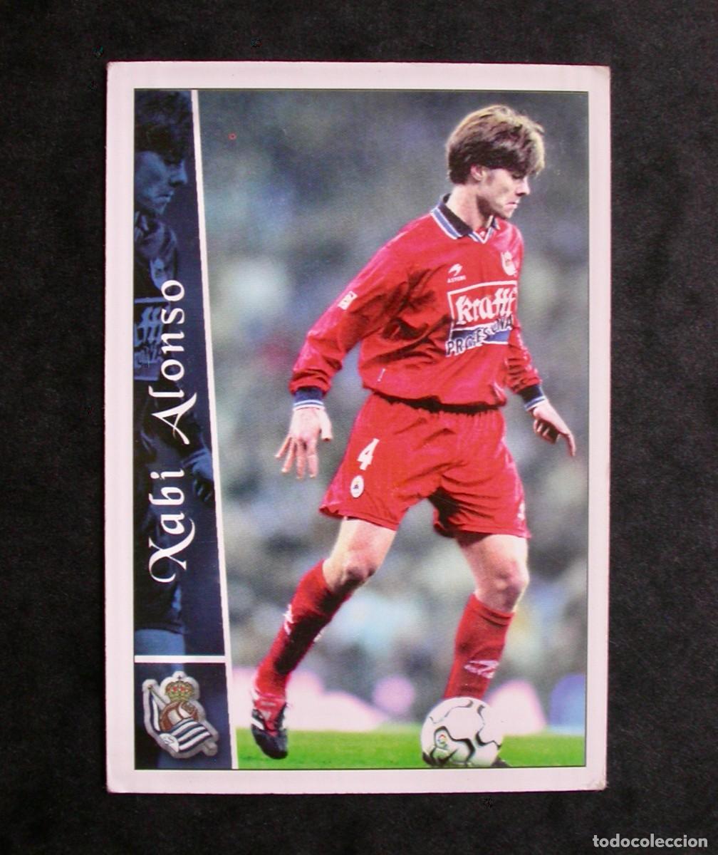 Football Stickers: N&ordm; 342 XABI ALONSO DE LA REAL SOCIEDAD DE LAS FICHAS DE LA LIGA 2002 2003 02 03 DE MUNDICROMO