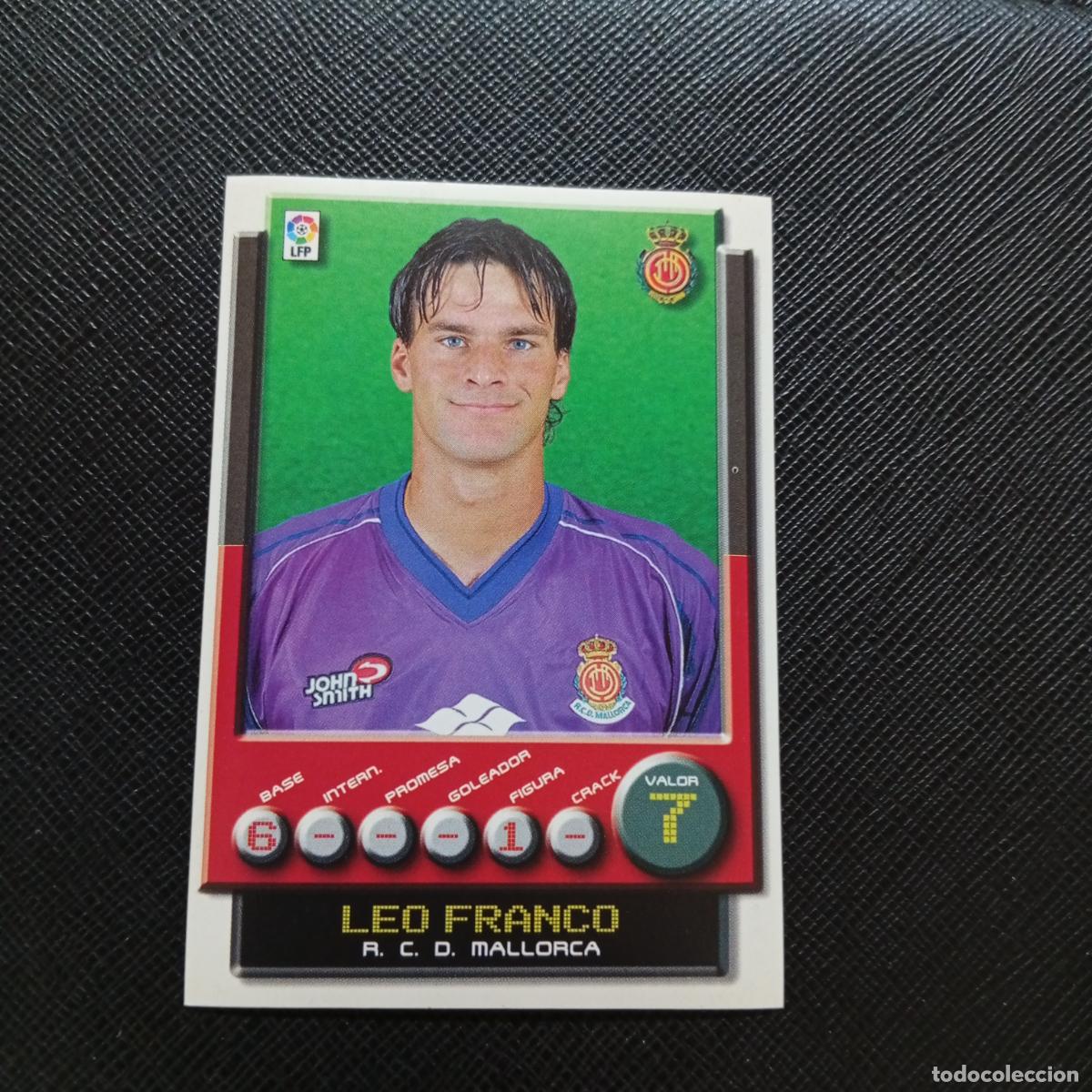 Cromos de F&uacute;tbol: 201 LEO FRANCO MALLORCA PANINI 2001 2002 CROMO FUTBOL 01 02 LIGA - SIN PEGAR - A208 PG100