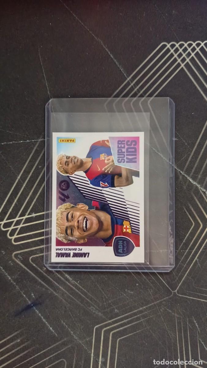 Cromos de F&uacute;tbol: LAMINE YAMAL ADN SUPERKIDS LIGA ESTE 25 26 NUNCA PEGADO