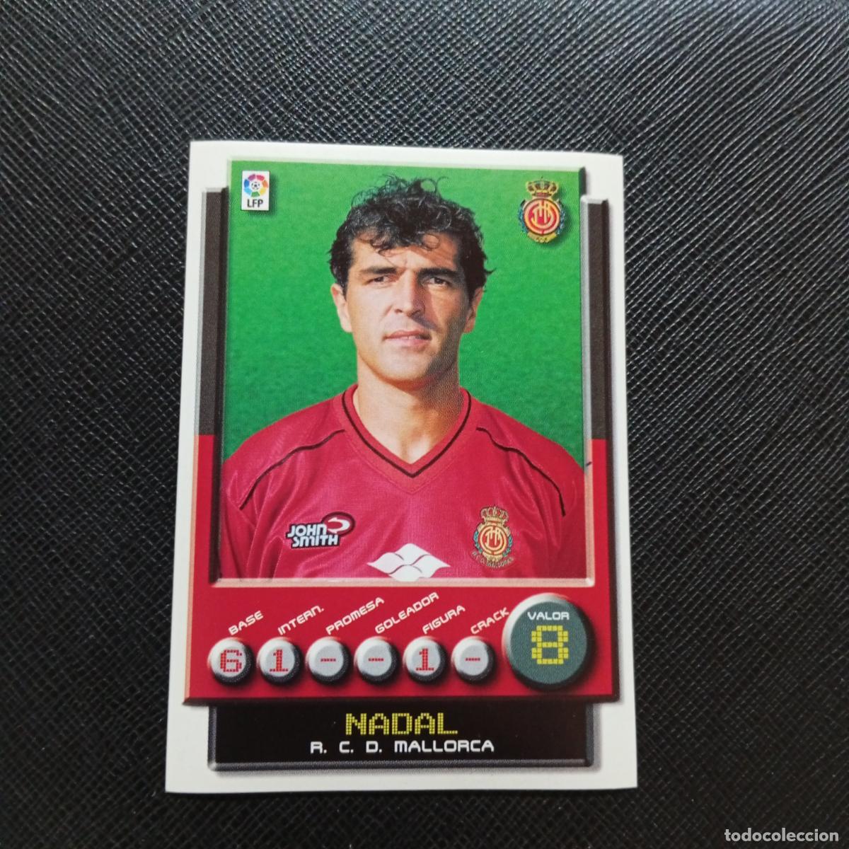 Cromos de F&uacute;tbol: 205 NADAL MALLORCA PANINI 2001 2002 CROMO FUTBOL 01 02 LIGA - SIN PEGAR - A208 PG100