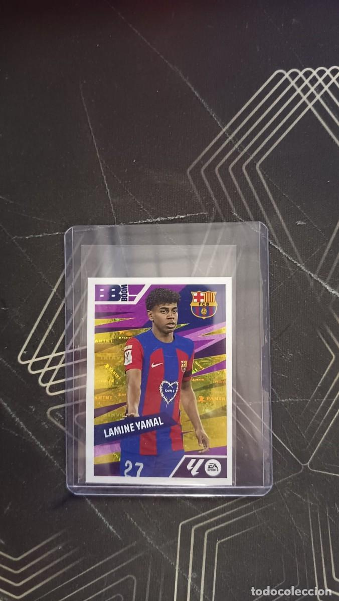Cromos de F&uacute;tbol: LAMINE YAMAL BB BOOM LIGA ESTE 2024 2025 NUNCA PEGADO
