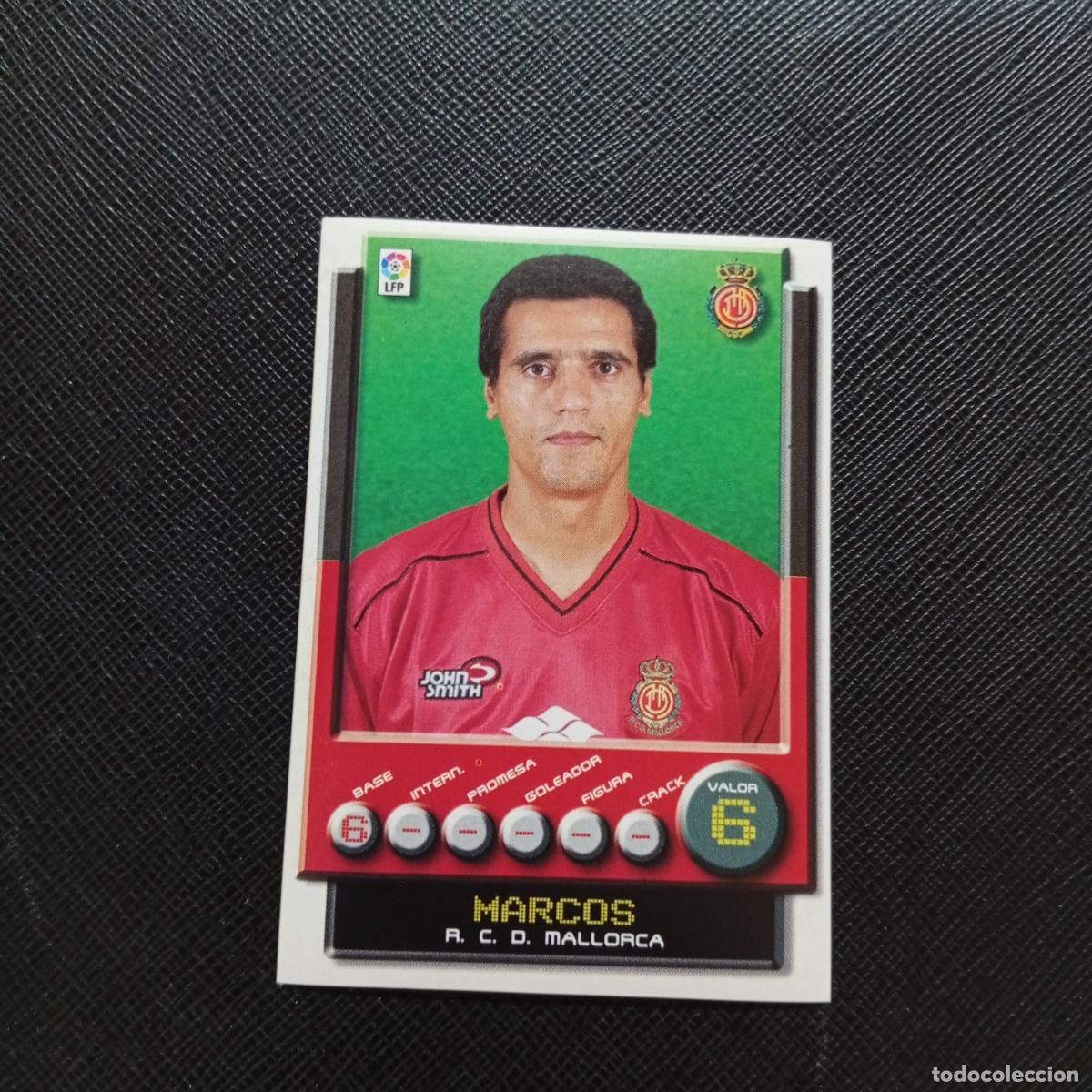 Cromos de F&uacute;tbol: 209 MARCOS MALLORCA PANINI 2001 2002 CROMO FUTBOL 01 02 LIGA - SIN PEGAR - A208 PG100