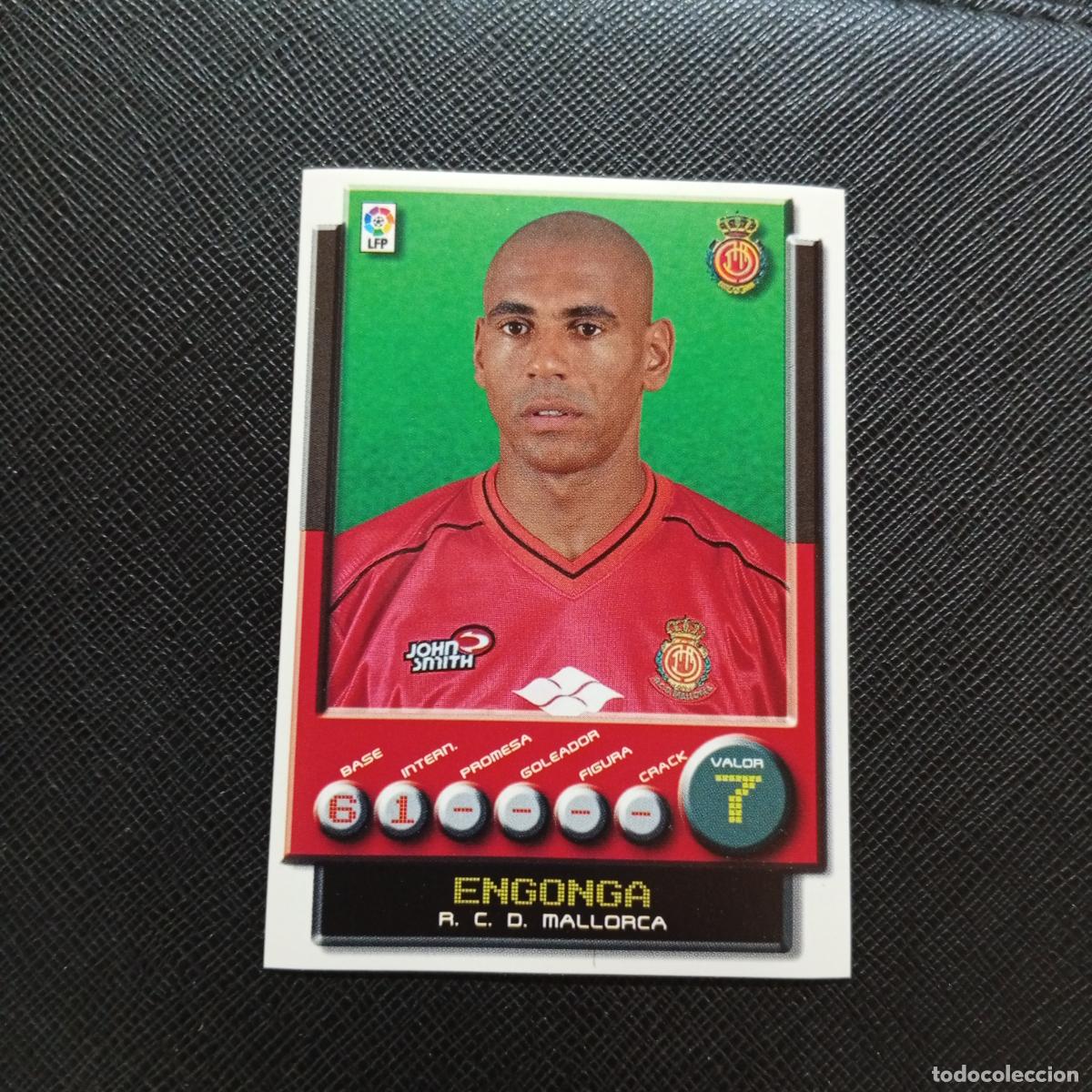Cromos de F&uacute;tbol: 210 ENGONGA MALLORCA PANINI 2001 2002 CROMO FUTBOL 01 02 LIGA - SIN PEGAR - A208 PG100