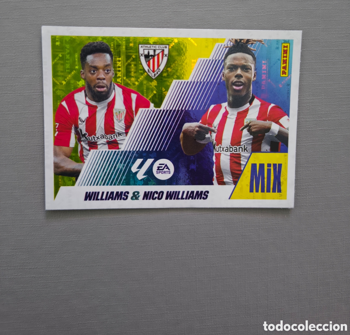 Cromos de F&uacute;tbol: LALIGA ESTE EA SPORTS 25 26 ALBUM PANINI MIX N 23 WILLIAMS - NICO WILLIAMS&nbsp;