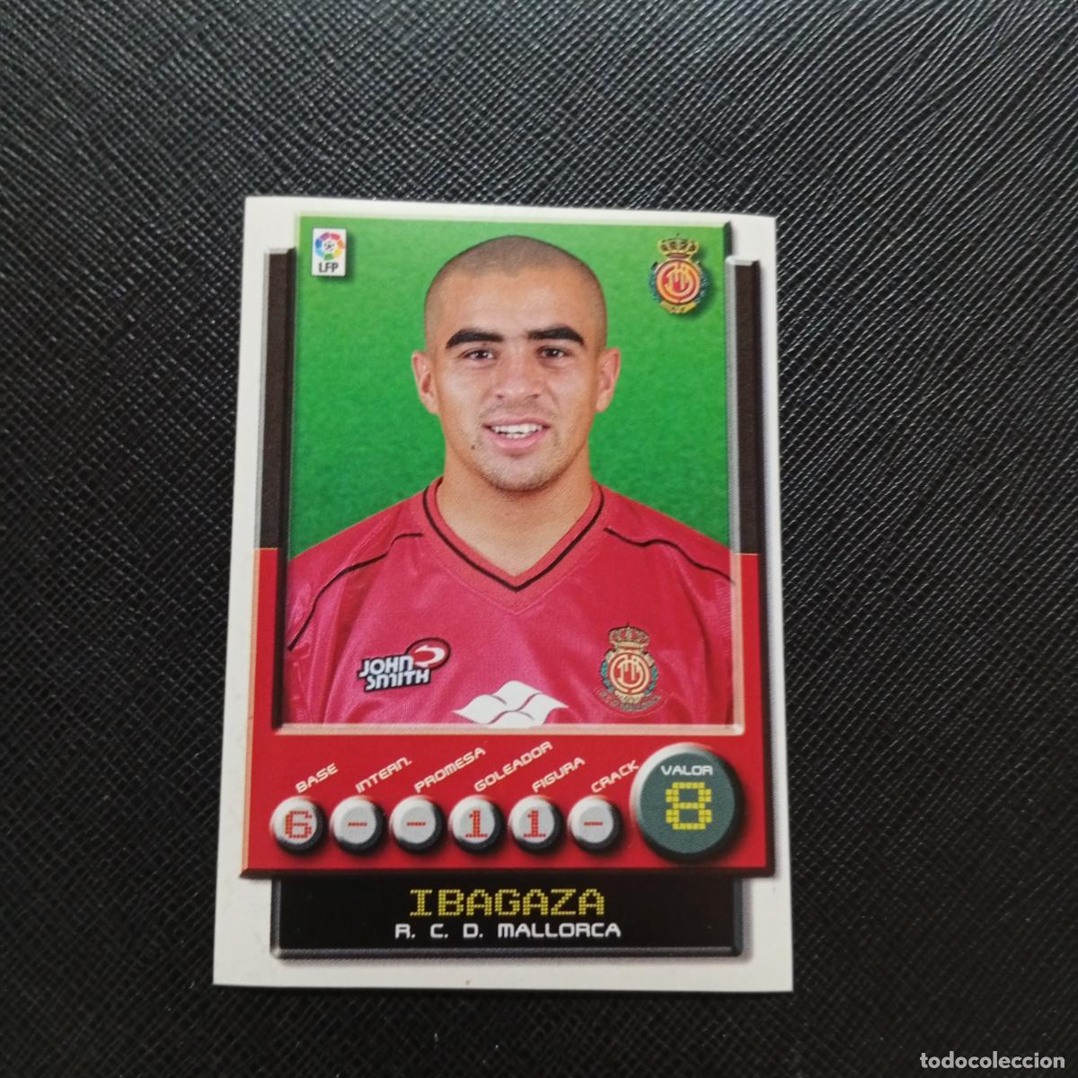 Cromos de F&uacute;tbol: 215 IBAGAZA MALLORCA PANINI 2001 2002 CROMO FUTBOL 01 02 LIGA - SIN PEGAR - A208 PG100