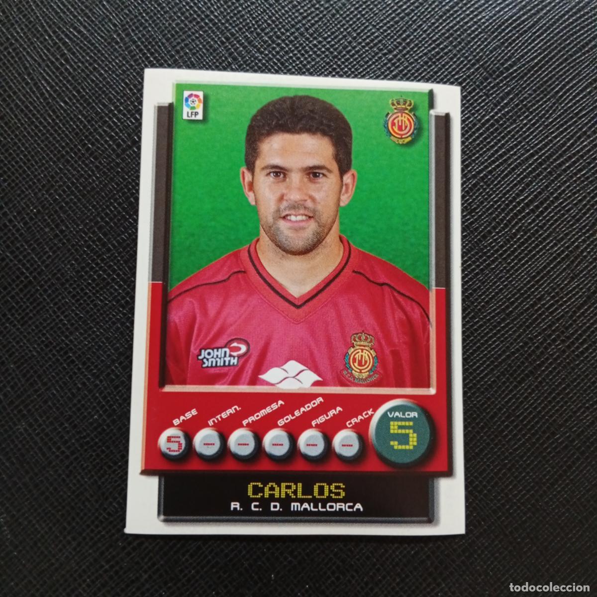 Cromos de Futebol: 218 CARLOS MALLORCA PANINI 2001 2002 CROMO FUTBOL 01 02 LIGA - SIN PEGAR - A208 PG109
