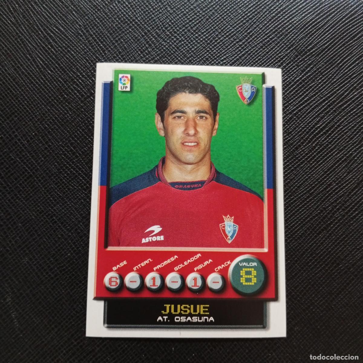 Cromos de F&uacute;tbol: 226 JOSUE OSASUNA PANINI 2001 2002 CROMO FUTBOL 01 02 LIGA - SIN PEGAR - A208 PG109