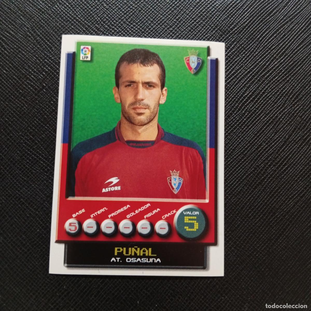 Cromos de F&uacute;tbol: 230 PU&Ntilde;AL OSASUNA PANINI 2001 2002 CROMO FUTBOL 01 02 LIGA - SIN PEGAR - A208 PG109