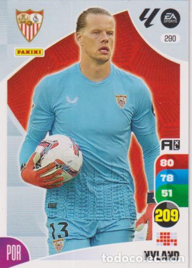Cromos de F&uacute;tbol: ADRENALYN 2024-25 N&ordm;290 &ndash; SEVILLA &ndash; NYLAND