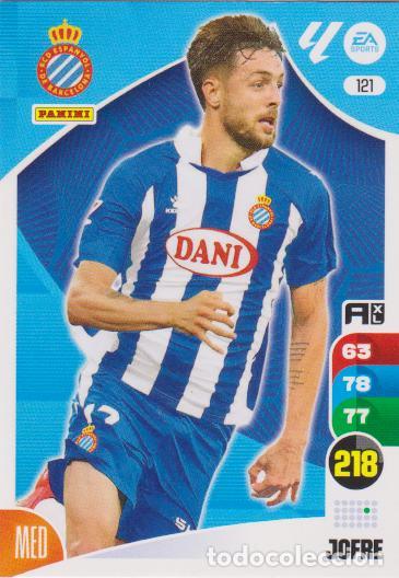 Cromos de F&uacute;tbol: ADRENALYN 2024-25 N&ordm;121 &ndash; RCD ESPA&Ntilde;OL &ndash; JOFRE