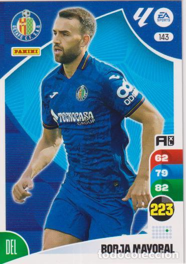 Cromos de F&uacute;tbol: ADRENALYN 2024-25 N&ordm;143 &ndash; GETAFE C.F. &ndash; BORJA MAYORAL