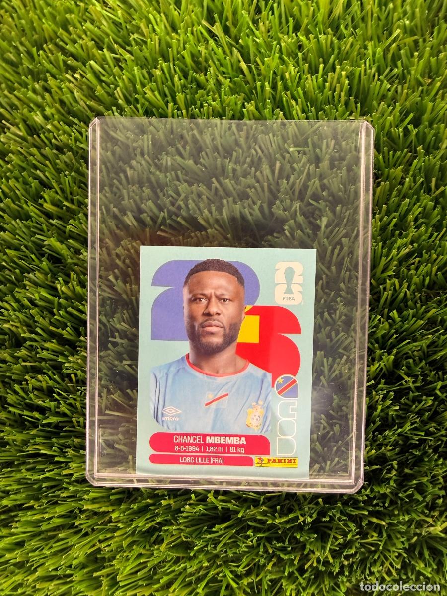 Cromos de F&uacute;tbol: N&ordm; COD6 Chancel Mbemba RD Congo Mundial 2026 Stickers