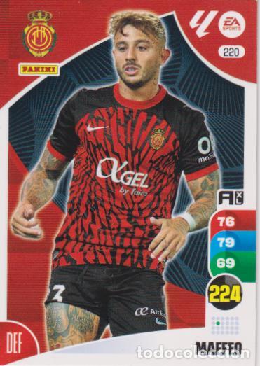 Cromos de Futebol: ADRENALYN 2024-25 N&ordm;220 &ndash; MALLORCA &ndash; MAFFEO