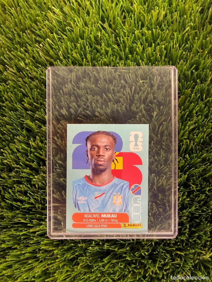 Cromos de Futebol: N&ordm; COD9 Ngal&acute;Ayel Mukau RD Congo Mundial 2026 Stickers