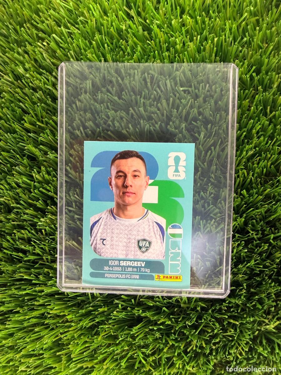 Cromos de Futebol: N&ordm; UZB19 Igor Sergeev Uzbekist&aacute;n Mundial 2026 Stickers