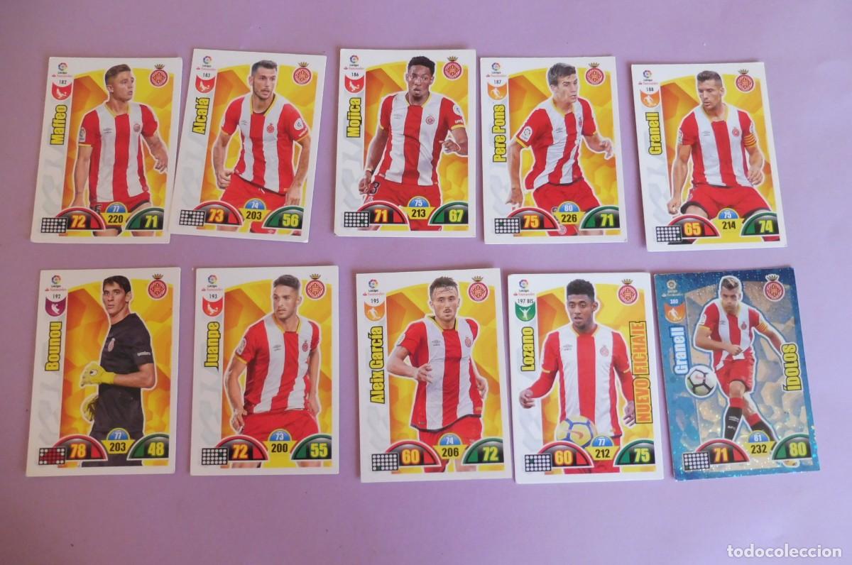 Cromos de Futebol: 10 CROMOS PANINI ADRENALYN - LIGA SANTANDER 2017/18 - GIRONA F.C. - ver descripci&oacute;n y fotos
