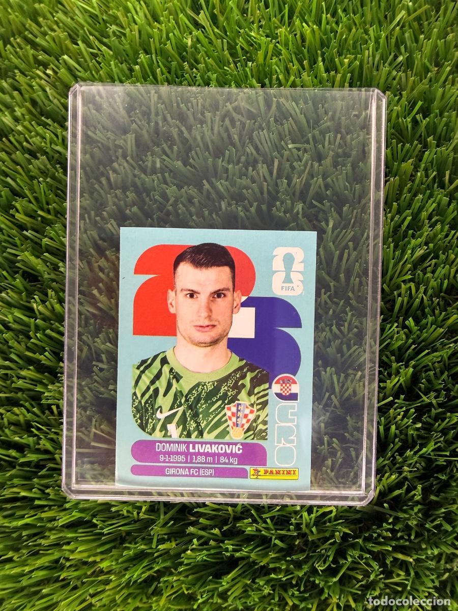Cromos de F&uacute;tbol: N&ordm; CRO2 Dominik Livakovic Croacia Mundial 2026 Stickers