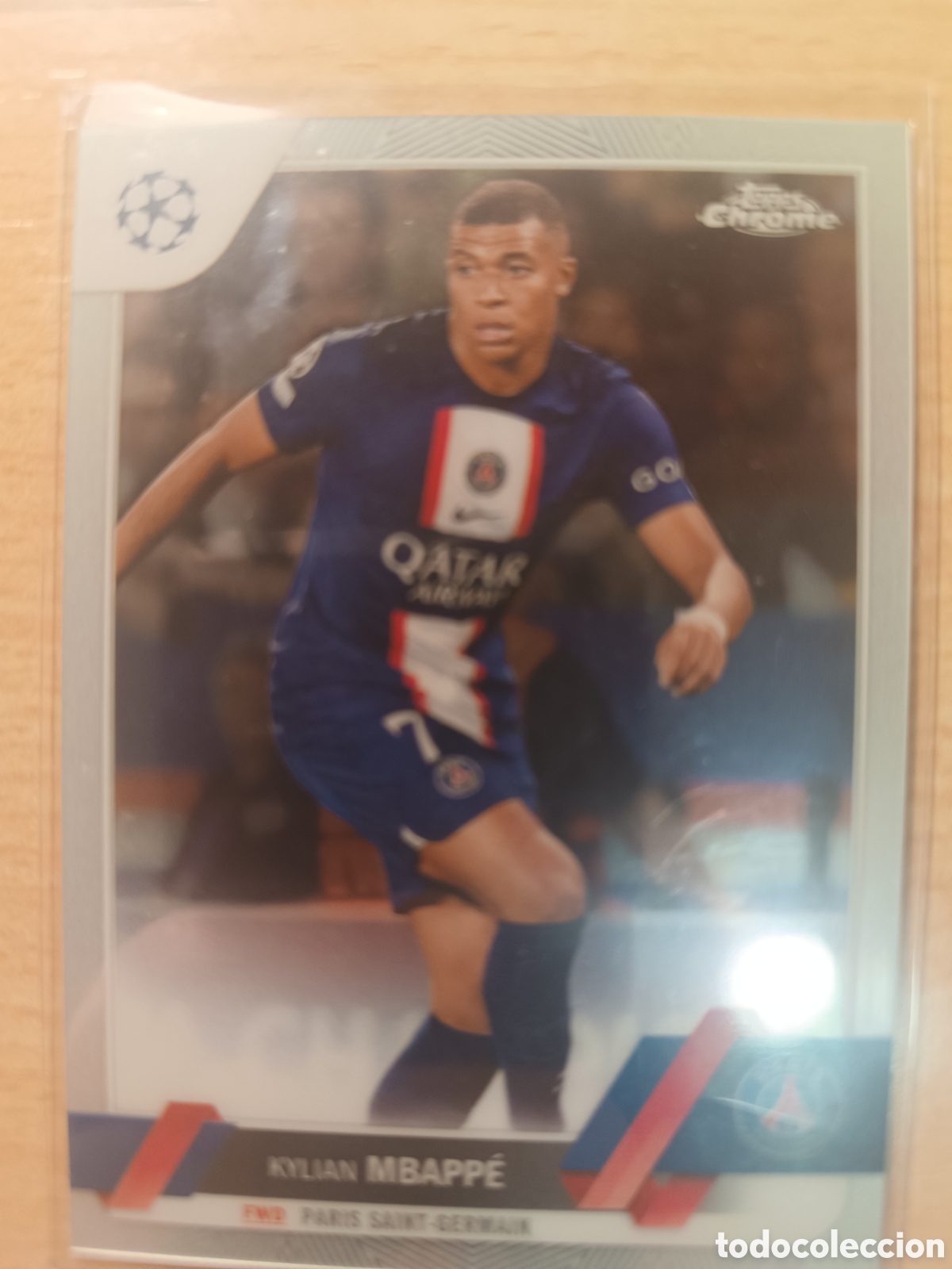 Cromos de F&uacute;tbol: 100 KYLIAN MBAPPE TOPPS CHROME PARIS SAINT GERMAIN PSG 2022 2023 22 23