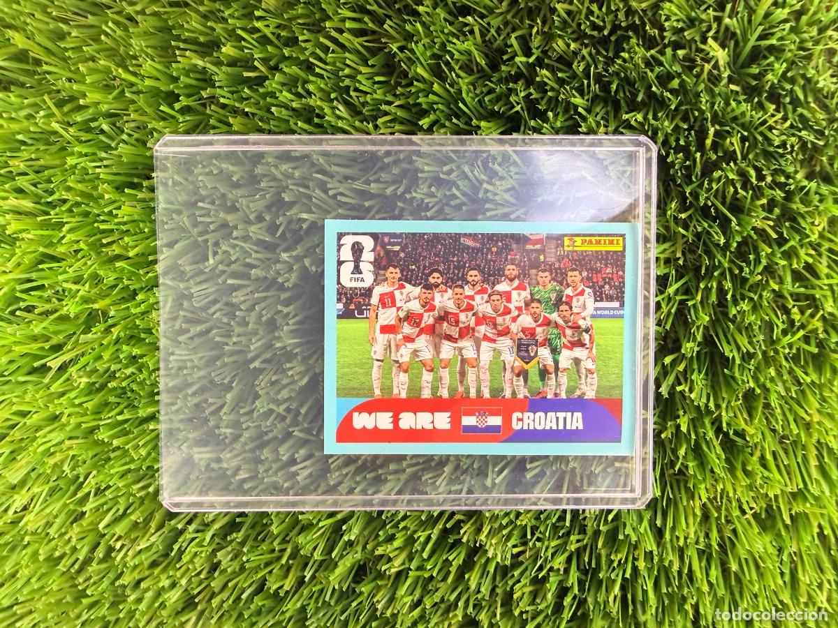 Cromos de F&uacute;tbol: N&ordm; CRO13 Equipo Croacia Mundial 2026 Stickers