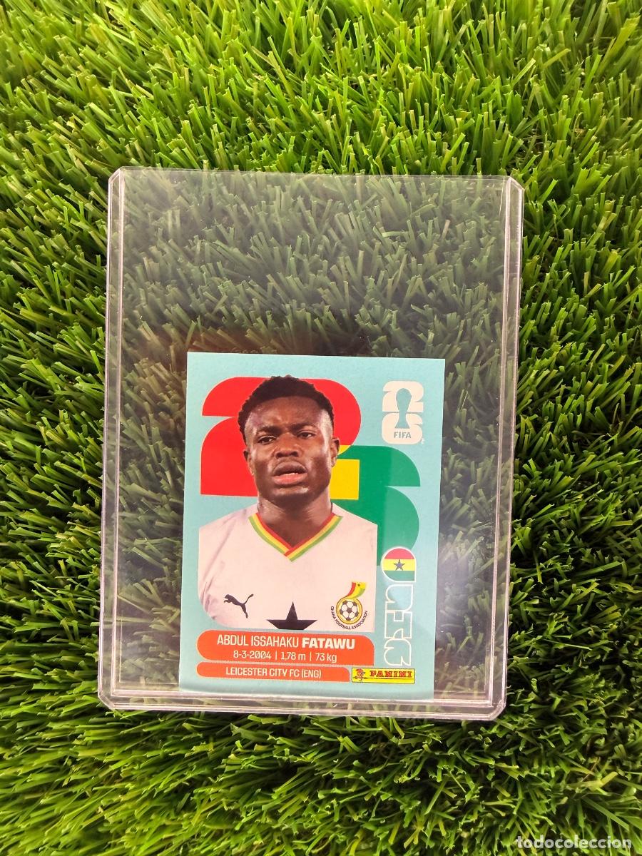 Cromos de F&uacute;tbol: N&ordm; GHA9 Abdul Issahaku Fatawu Ghana Mundial 2026 Stickers