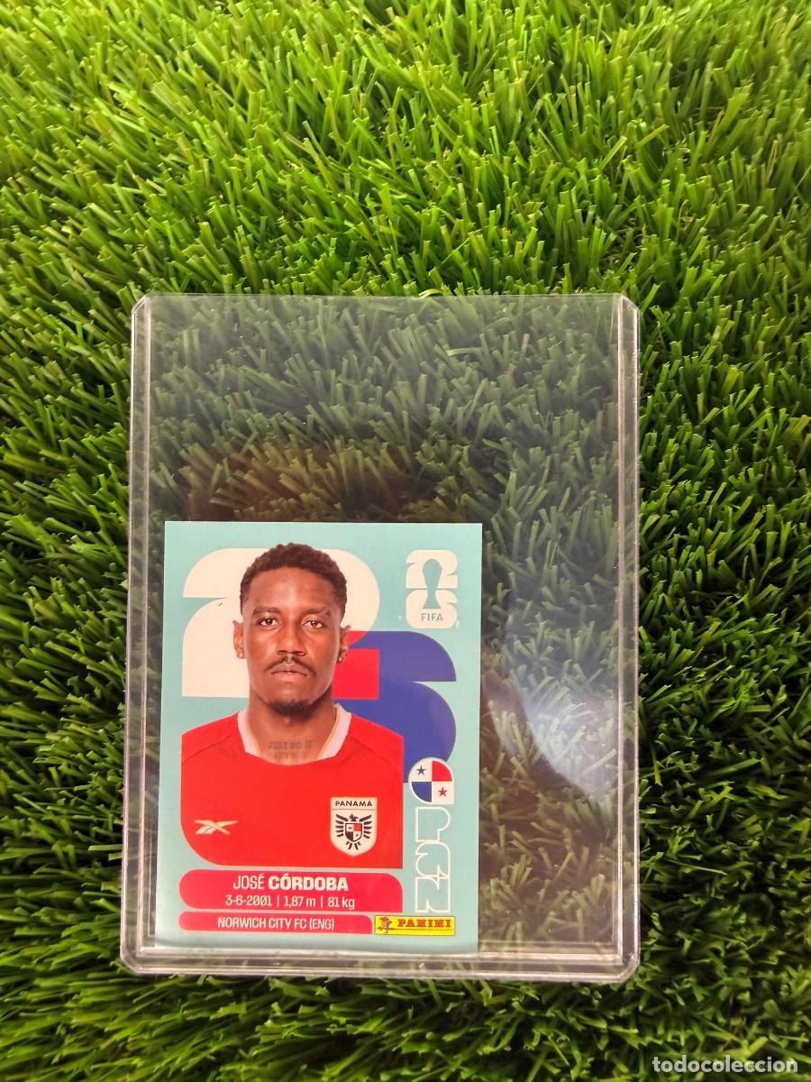 Cromos de F&uacute;tbol: N&ordm; PAN8 Jos&eacute; C&oacute;rdoba Panam&aacute; Mundial 2026 Stickers