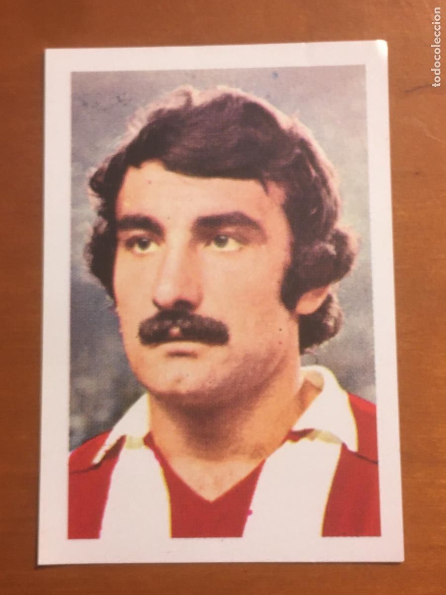 Cromos de F&uacute;tbol: capon atletico madrid cromo n&ordm; 19 campeonato liga 1977 1978 77 78 fher nunca pegado nuevo de sobre