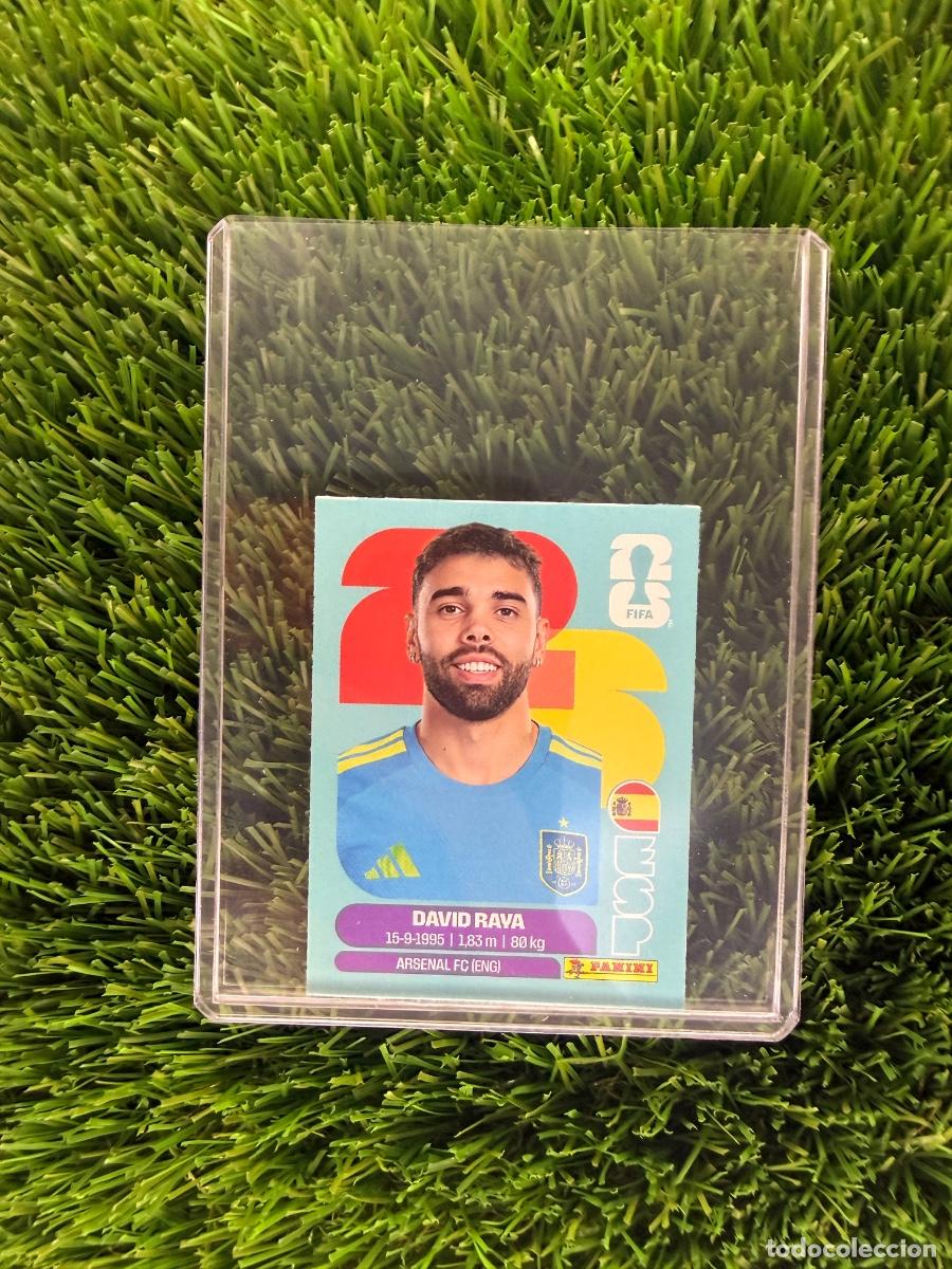 Cromos de F&uacute;tbol: N&ordm; ESPJ1 David Raya Actualizaci&oacute;n Jug&oacute;n Espa&ntilde;a Mundial 2026 Stickers