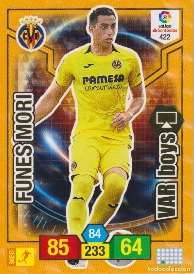 Figurine di Calcio: ADRENALYN 2018-19 N&ordm;422 &ndash; VILLAREAL &ndash; VAR BOYS &ndash; FUNES MORIS