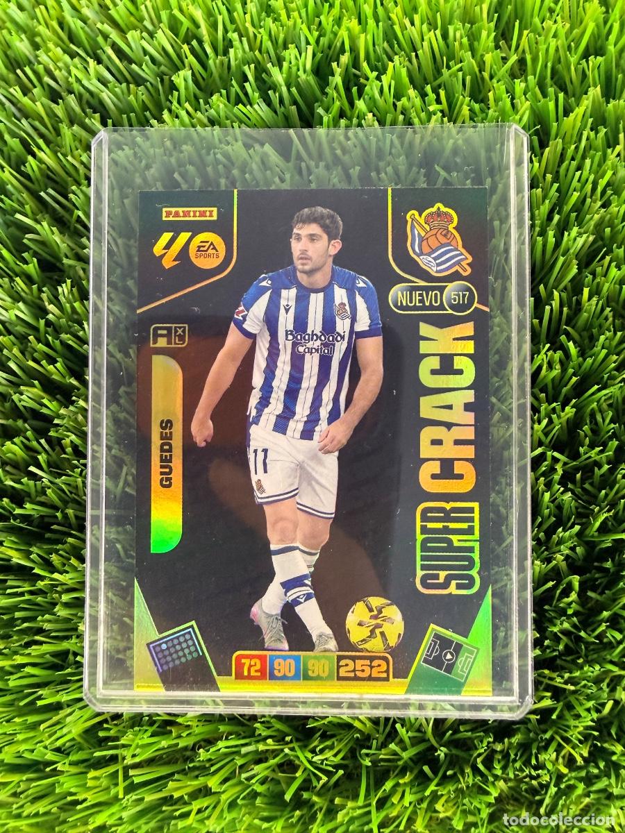 Cromos de F&uacute;tbol: N&ordm; 517 Guedes Nuevo S&uacute;per Crack Real Sociedad Adrenalyn XL 25 26