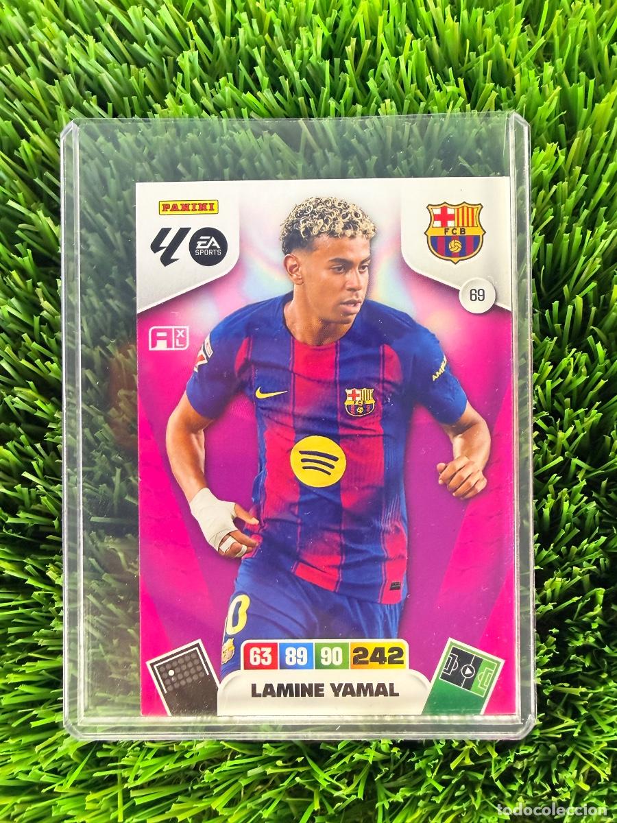 Cromos de F&uacute;tbol: N&ordm; 69 Lamine Yamal FC Barcelona Adrenalyn XL 25 26