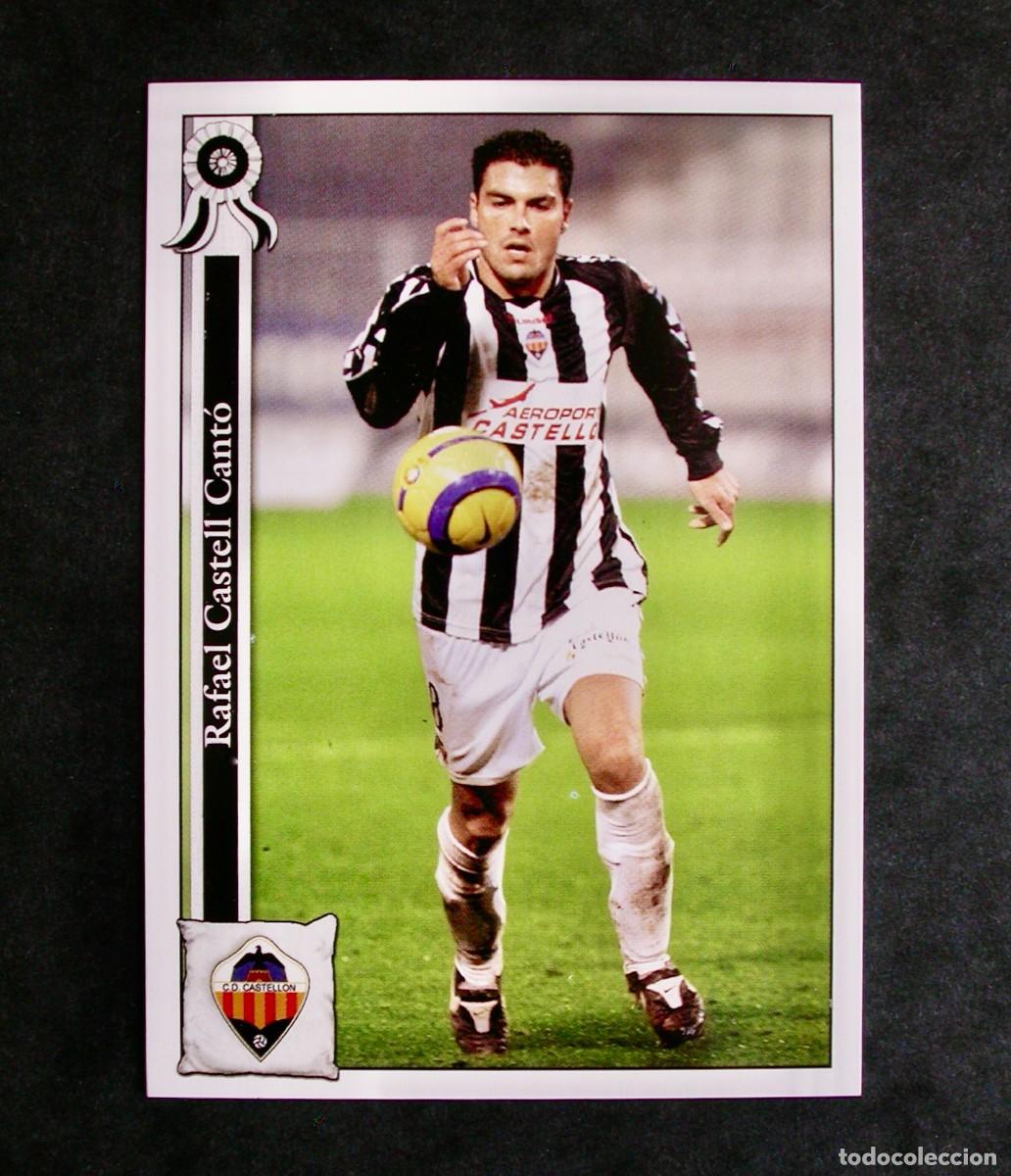 Cromos de F&uacute;tbol: 1155 CASTELL / FICHAS DE LA LIGA 2005 2006 05 06 / MUNDICROMO