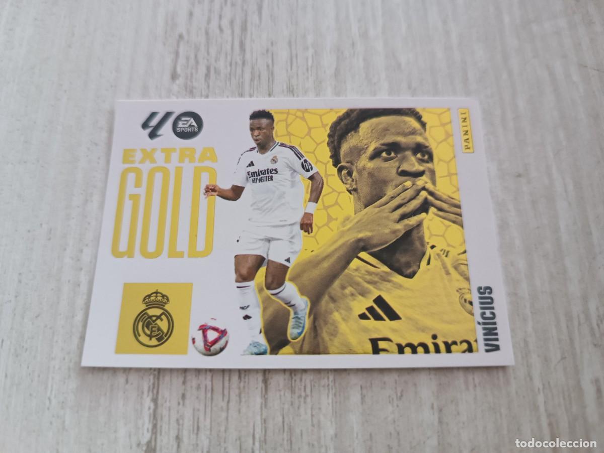 Cromos de F&uacute;tbol: VINICIUS EXTRA GOLD LIGA ESTE 2025 2026 25 26. NUNCA PEGADO