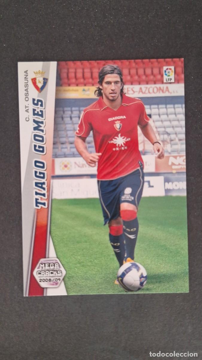 Fu&szlig;ball-Sticker: L1 TIAGO GOMES C. A. OSASUNA NUEVO FICHAJE 478 PANINI MEGACRACKS 2008 2009 08 09